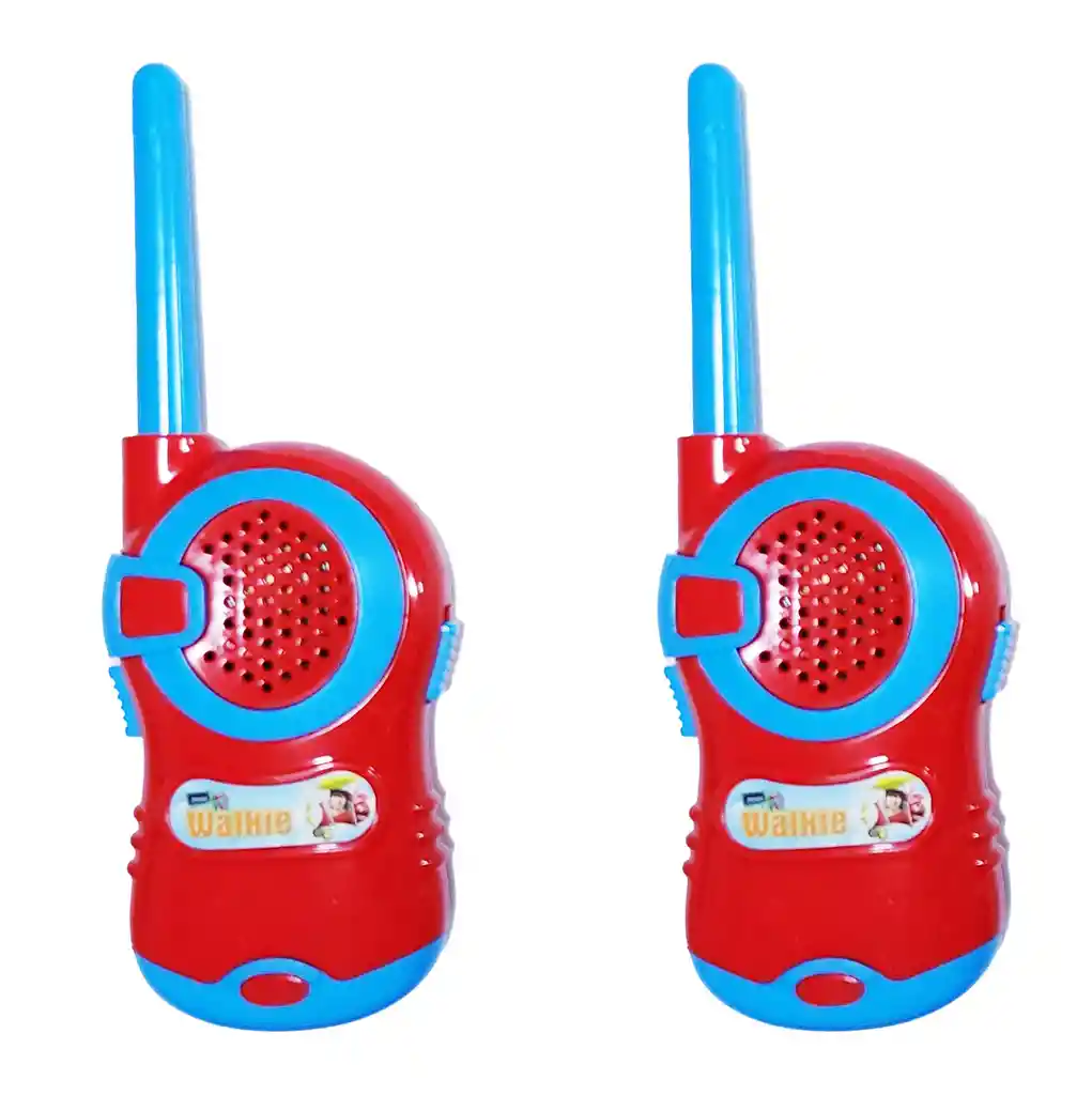 Juguete Walkie Talkies Boquitoquis Niños Aventura + Baterias