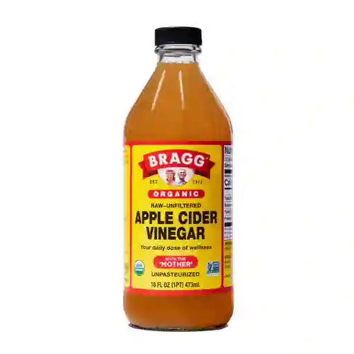 Vinagre De Sidra De Manzana Original Con Madre Bragg 473 Ml