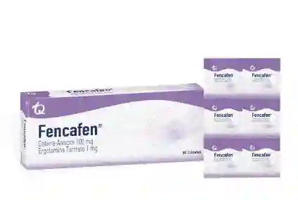 Fencafen 100 Mg 50 Tabletas X Sobre De 10