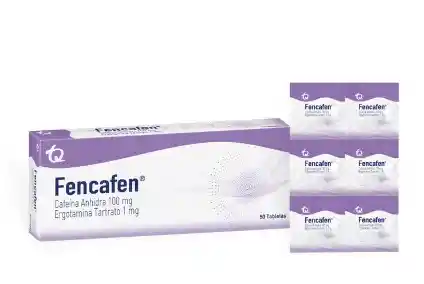 Fencafen 100 Mg 50 Tabletas X Sobre De 10