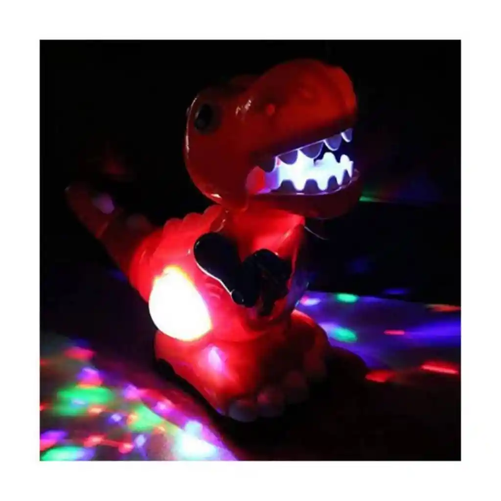 Robot Tiranosaurio Dino Rex Luces Sonido Movimiento+ Bateria