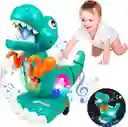 Robot Tiranosaurio Dino Rex Luces Sonido Movimiento+ Bateria