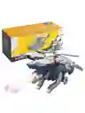 Robot Transformers Helicoptero Hel15 Luces Sonido + Bateria