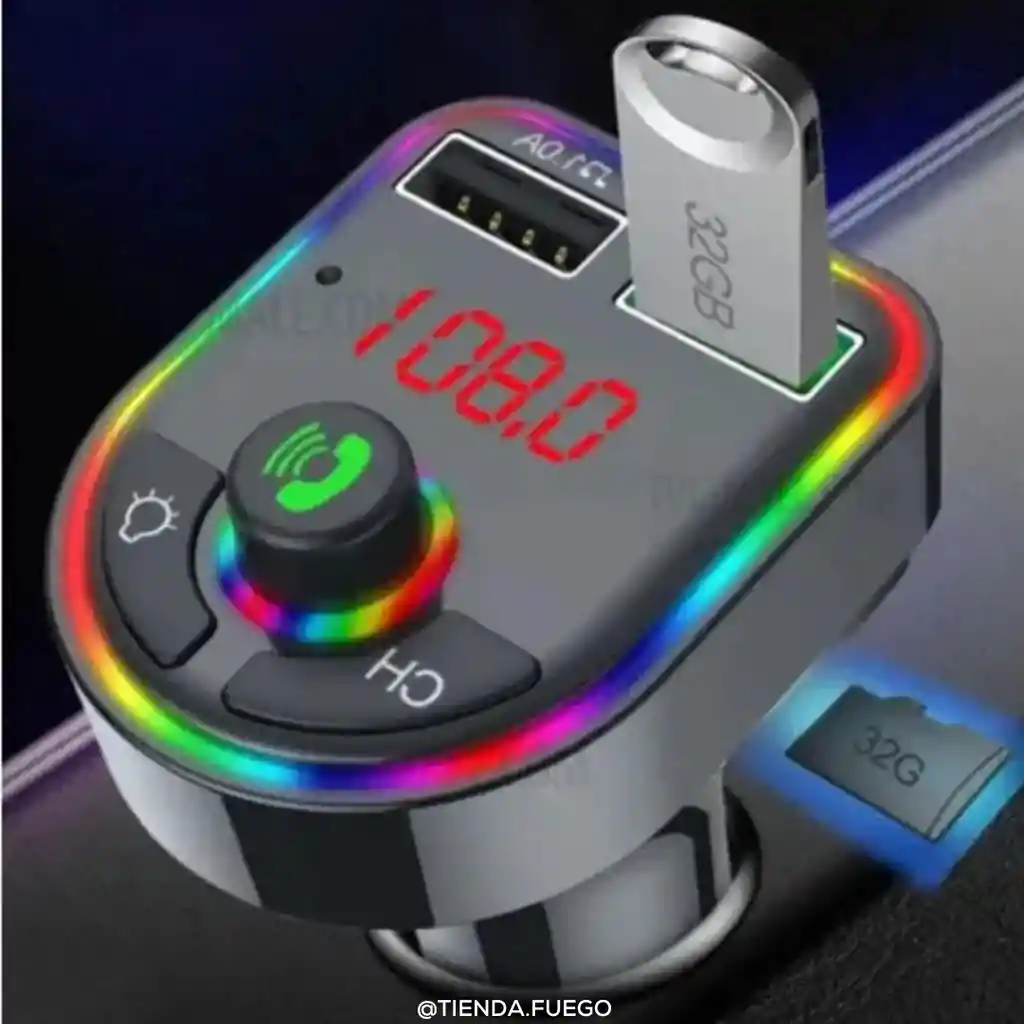 Caragador Modulador Para Carro Hv-fm811bt