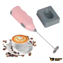 Batidor Eléctrico Portátil Con Base.