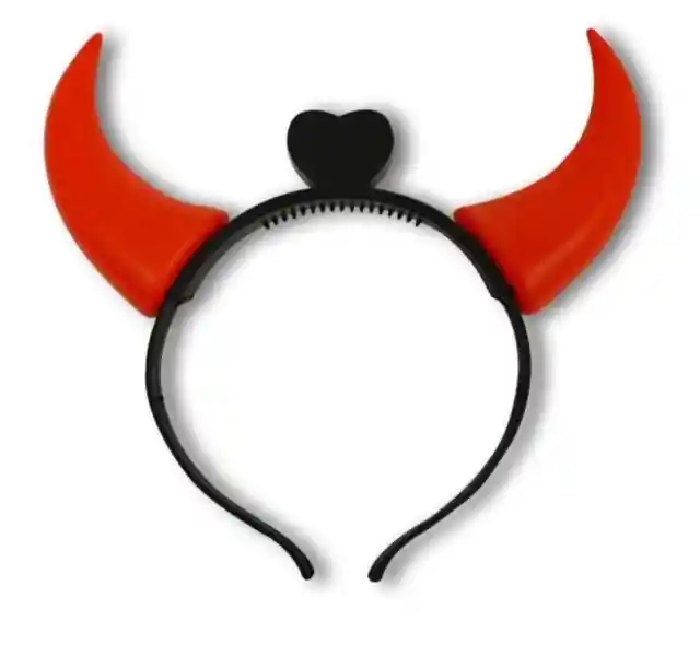 Accesorio En Diadema Cachos De Diablo