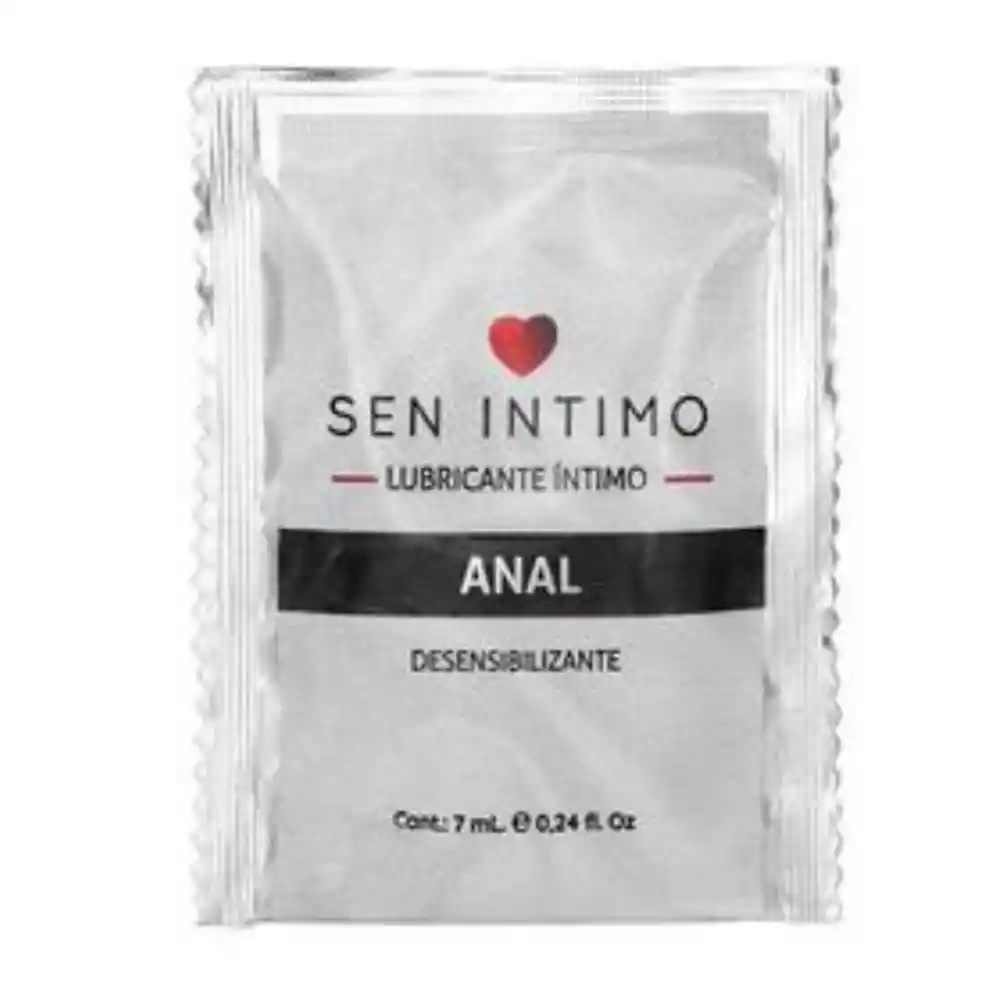 Lubricante Anal Sachet Sen Intimo 7ml