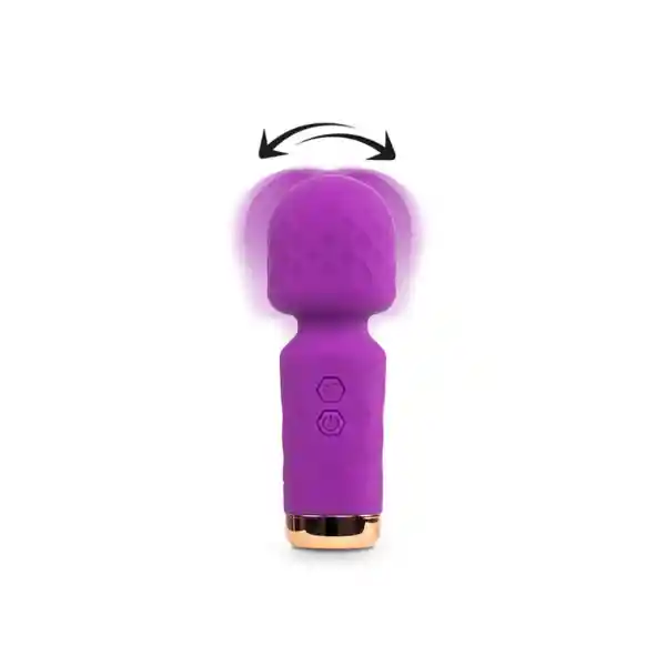 Vibrador Mini Hitachi Aselia Majestic Recargable Morado