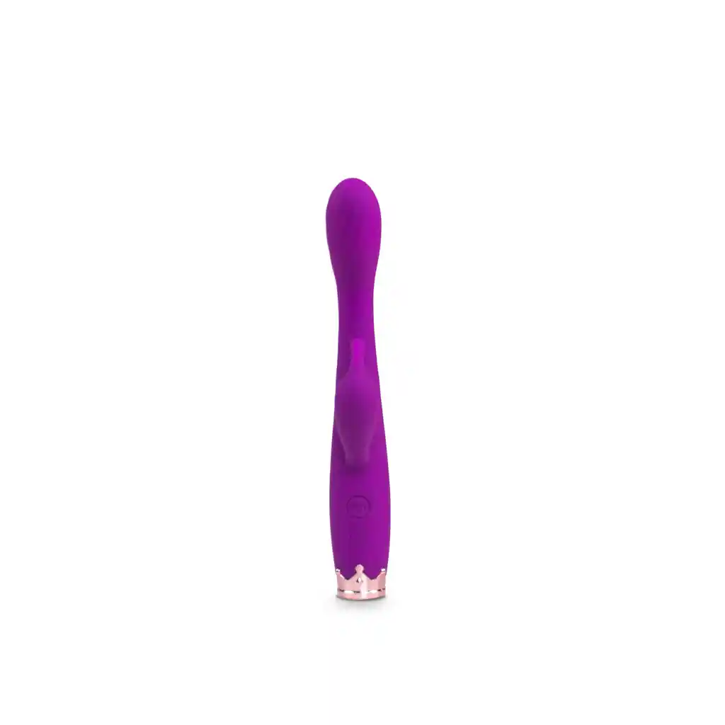 Vibrador Cleo Majestic Doble Estimulación Recargable Morado