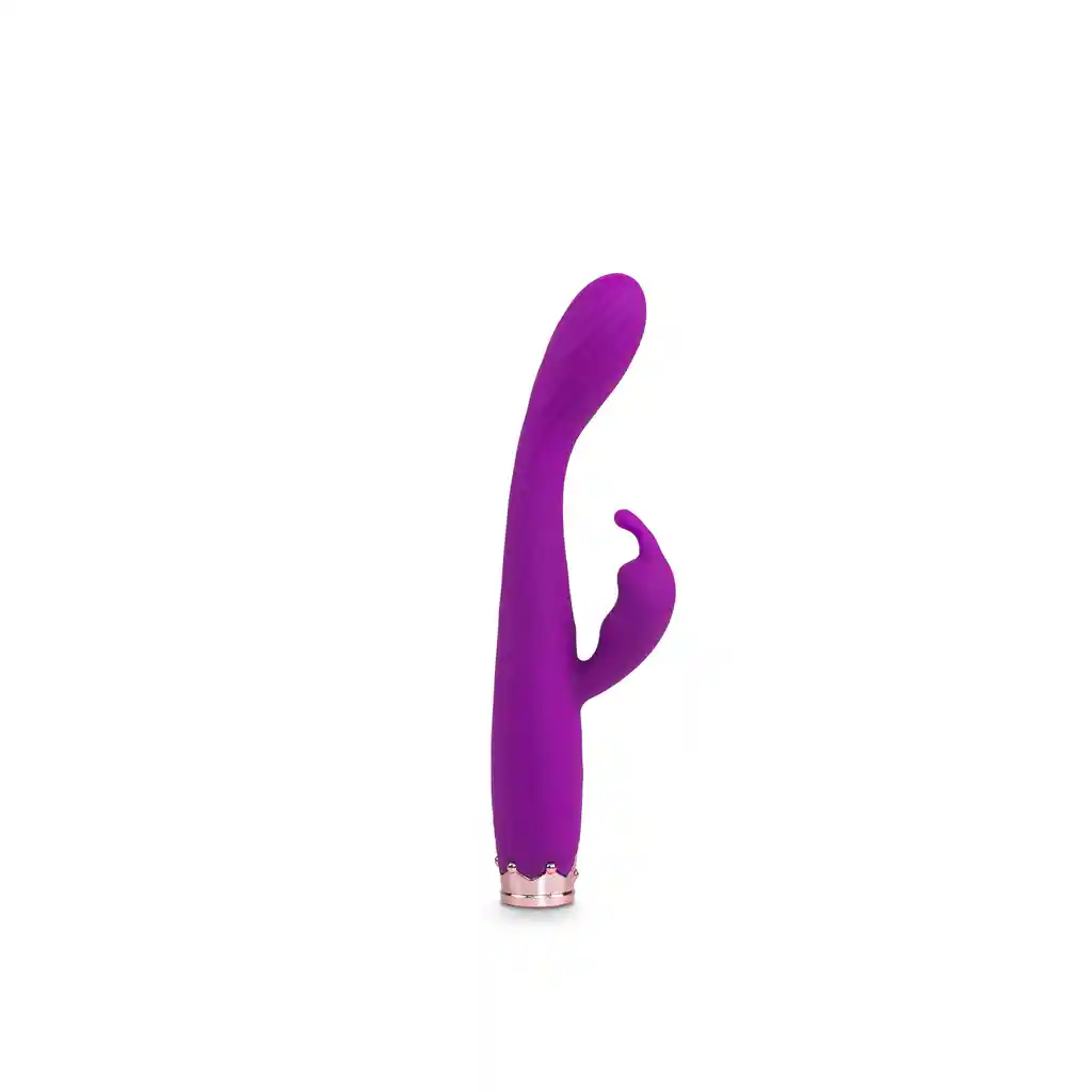 Vibrador Cleo Majestic Doble Estimulación Recargable Morado