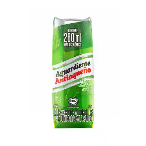 Aguardiente Antioqueño Verde 260 Ml