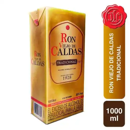 Ron Viejo De Caldas 3 Años Tetrapack 1000 Ml