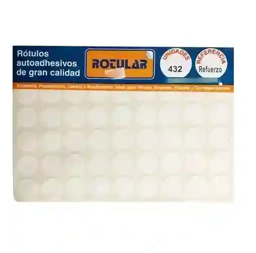 Refuerzos Adhesivos Para Hojas Perforadas Paquete X 216 Unidades