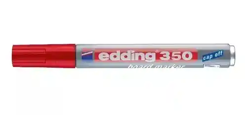 Marcador Recargable Edding 350 - Rojo