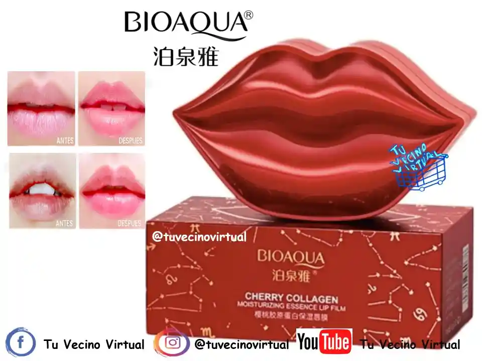 Parches Colageno Para Labios Bioaqua