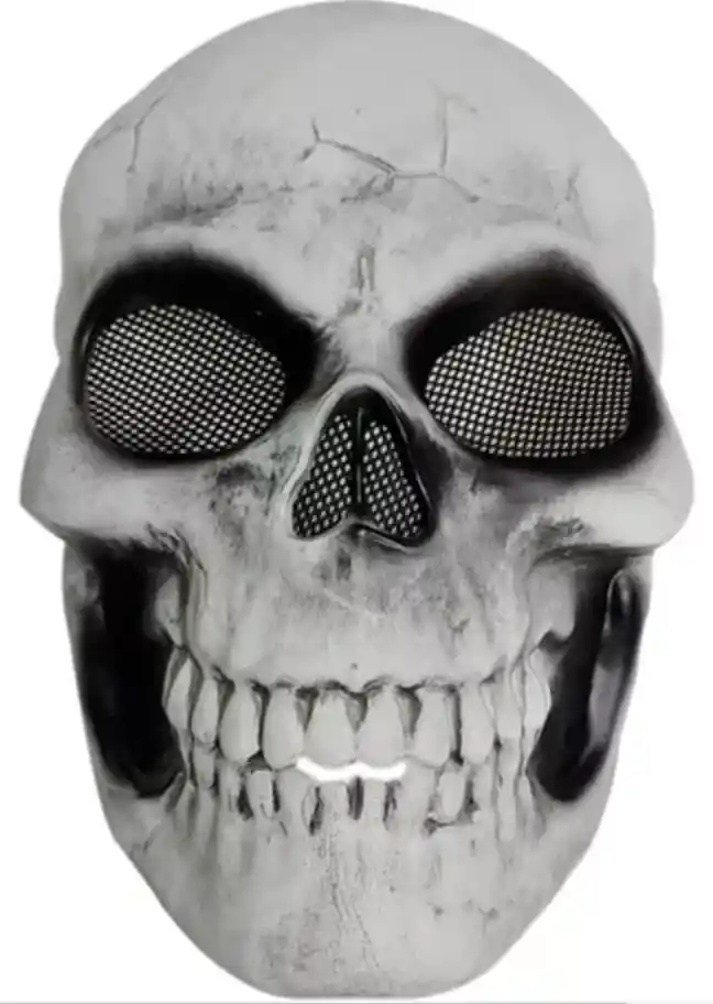 Mascara Calavera Skull Para Halloween Disfraz
