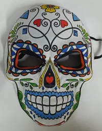 Mascara Catrina Mexicana Dia De Los Muertos Halloween Disfraz
