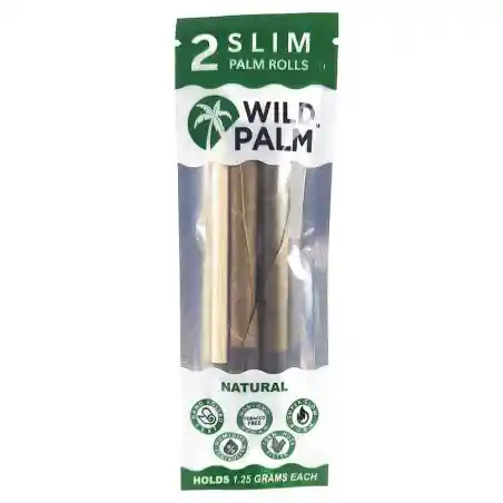 Cueros De Palma Con Capsula Explosiva X2 Wild Palm Natural