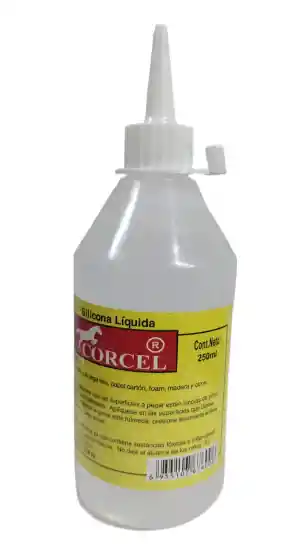 Silicona Liquida 250 Ml Corcel