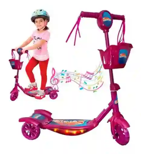 Monopatin Patineta Infantil Para Niños Con Luces Y Sonidos