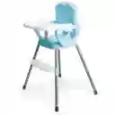 Silla Comedor Bebe 3 En1 Portatil Baby Xd-1 Azul