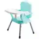 Silla Comedor Bebe 3 En1 Portatil Baby Xd-1 Azul