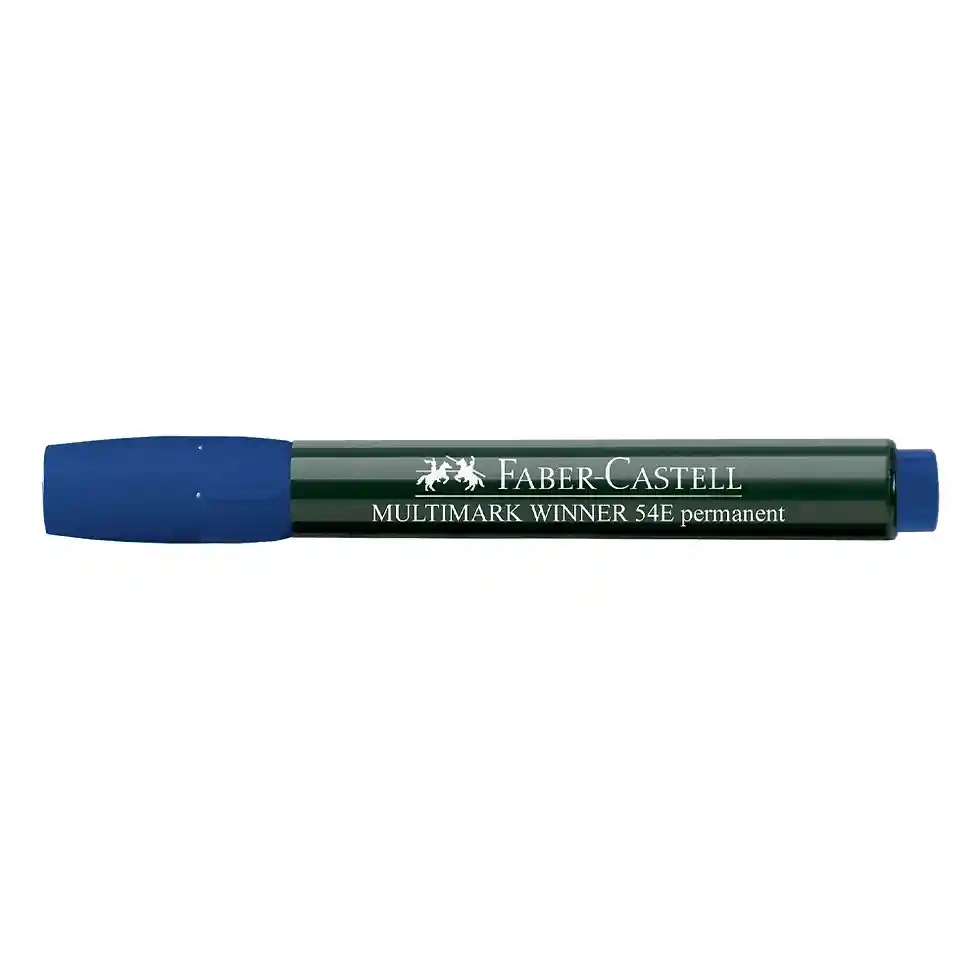 Marcador Permanente Azul - Faber Castell