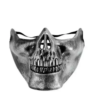 Mascara Calavera Disfraz Skull Craneo Halloween Muerte Fiest