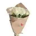 Bouquet De Rosas Blancas