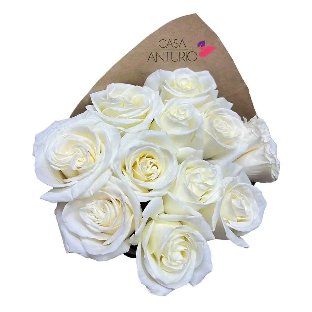Bouquet De Rosas Blancas