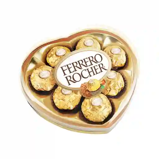 Chocolates Ferrero Rocher Caja Corazón X8 Unidades