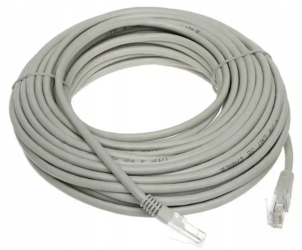 Cable Red Internet Utp 10 Mts Cat 6e Rj45 1000 Megas/s Pc Router Ponchado Fabrica Certificado