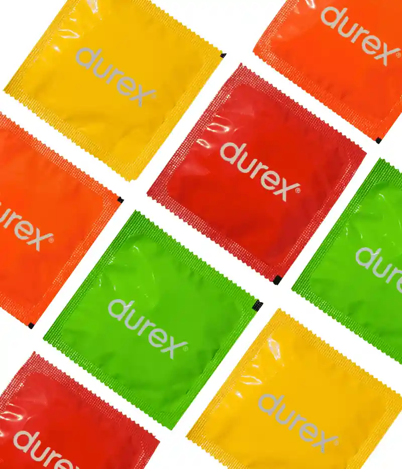 Condones Durex Con Sabor Y Aroma Frutas X8uni