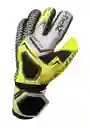 Guantes Portero Para Adulto No. 10 Fútbol Arquero Antifracturante - Gris/neón