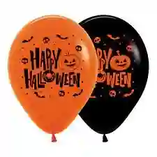 Globos Halloween X 12 Und Rumatex