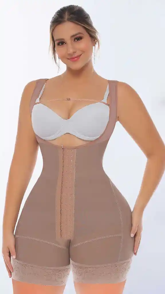 Ref. 9016al - Faja Moldeadora De Uso Diario Levantacola Talla: Xl Color: Negro