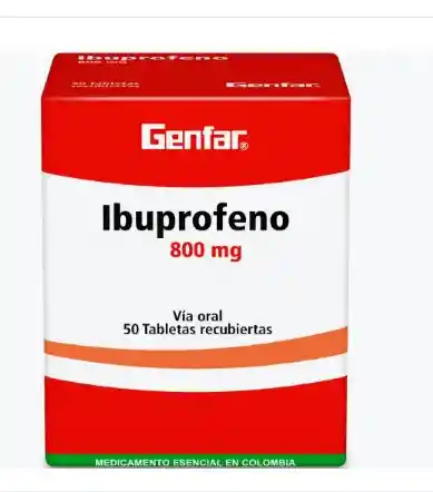 Ibuprofeno 800 Mg Blister X 10 Tabletas Gf