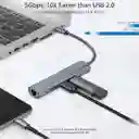 Adaptador Usb C Hub Extensor Rj45 Ethernet Macbook Windows