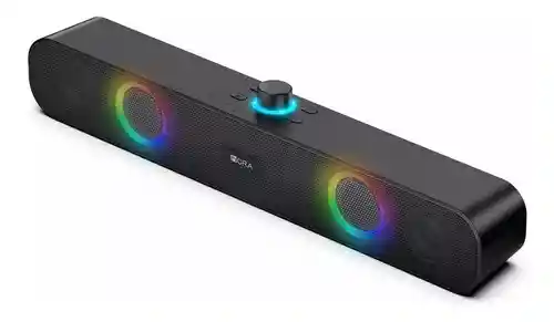 1 Hora Bocina Bluetooth Portátil, Bocinas Para Pc Bocinas Inalámbrica Bluetooth Rgb Altavoces Inalámbrico, Soporte 3.5 Mm Aux/tf/usb/bluetooth Para Interior, Hogar Y Fiesta Boc241