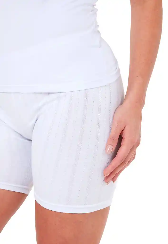 Combo X3 Panty Bogotano Para Mujer Talla S Blanco