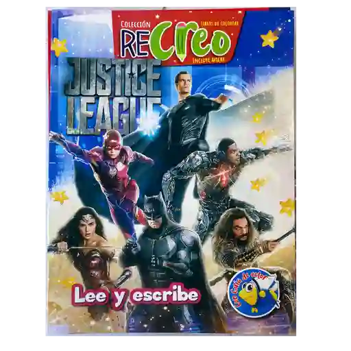 Libro Para Colorear Super Heroes Liga De La Justicia Vocales Numeros Y Abecedario