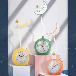 Reloj + Lampara De Mesa Luna Astronauta