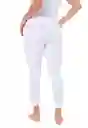 Pantalón Térmico Mujer Talla Xl Blanco