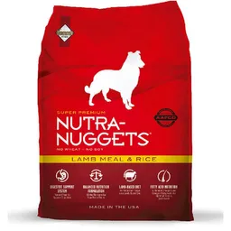 Nutra Nuggets Para Perro Cordero 1 Kg Nutra Nuggets Perros