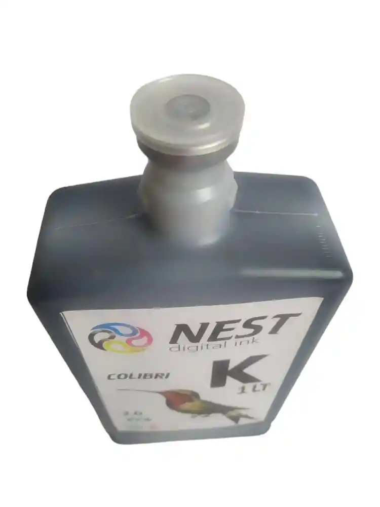 Nest Digital Tinta Eco Solvente Colibri X 1 Litro Negro