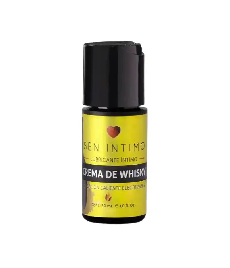 Lubricante Electrizante Crema De Whisky Caliente 30ml Sen