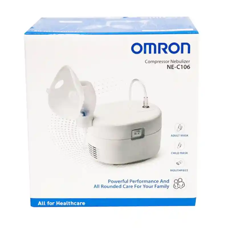 Nebulizador Para Niños Y Adultos De Compresor Omron Ne-c106