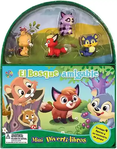 El entretenido estuche de Mini Diverti-Libros contiene un libro con espléndidas ilustraciones, cuatro figuras y un escenario de juego. ¡Dale vida a esta historia y crea tus propias aventuras!