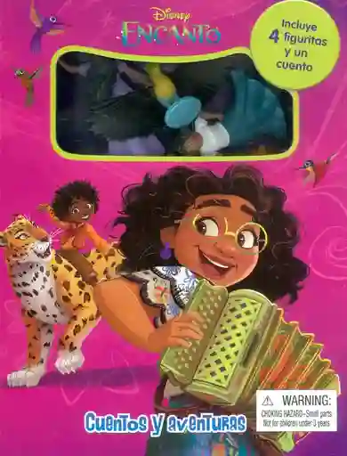 ¡Un atractivo kit de actividades con un cuento y un juguete! Cuentos y Aventuras ofrece ilustraciones de página completa, un cuento y 4 figuritas que dan vida a los personajes y encienden la imaginación de su hijo.