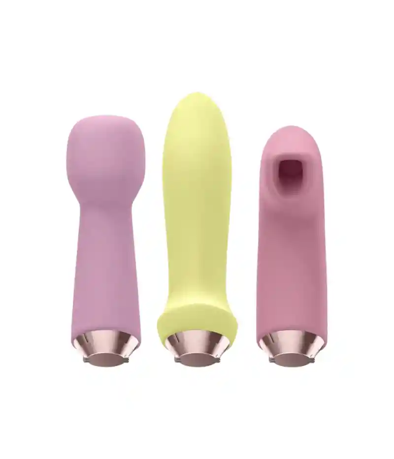 Set 4 En 1 Vibradores Y Succionador Satisfyer Marvelous Four